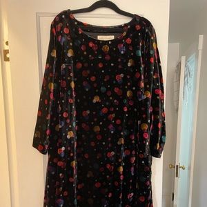 Super fun velvet party dress, sized US 6